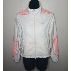 Adidas Originals Women's Size XS Track Jacket Chalk White Full Zip FM1929